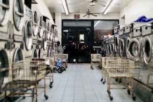 empty laundromat Providence Moms Blog