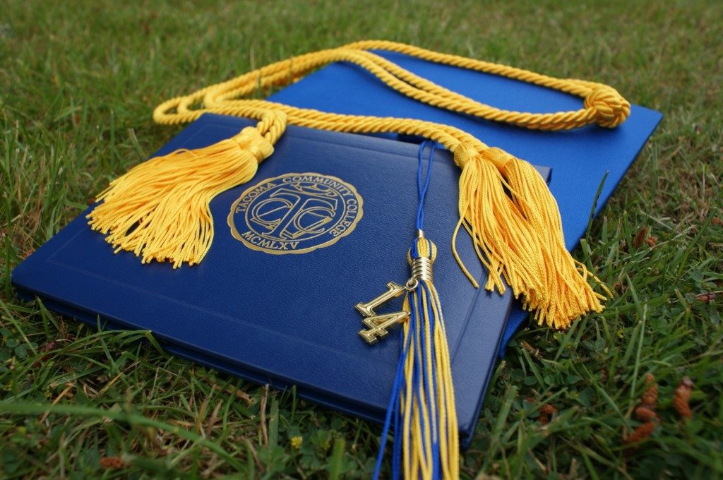 high school diploma and tassels Providence Moms Blog