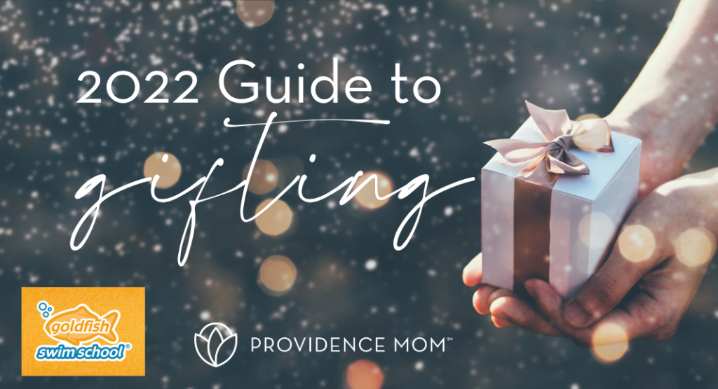 Holiday Gift Guide 2022 Providence Mom Sponsored by Goldfish swim school 